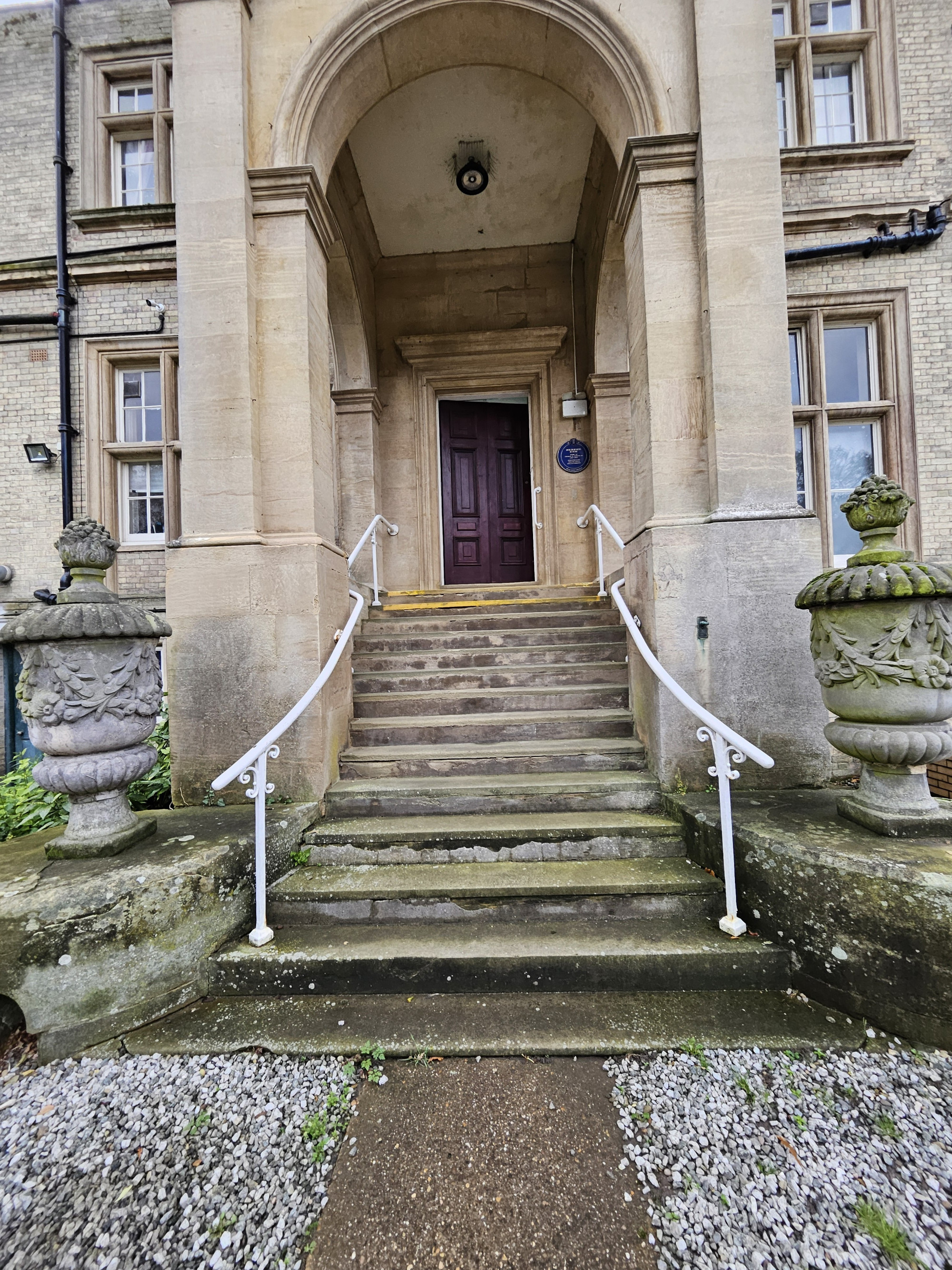 Front entrance of holderness house